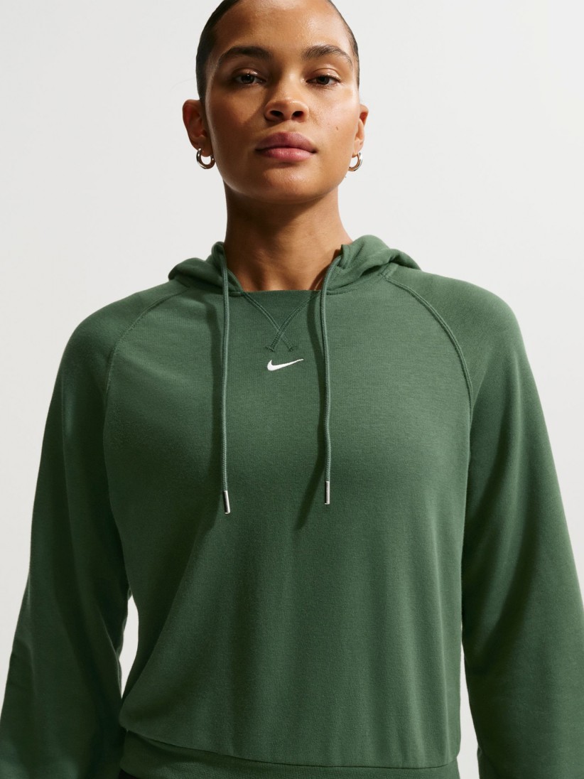 Nike Sportswear Chill French Terry Green Hoodie For Women