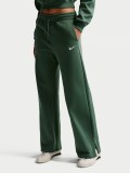 Cal�as Nike Sportswear Phoenix Fleece High Rise Verdes Para Mulher