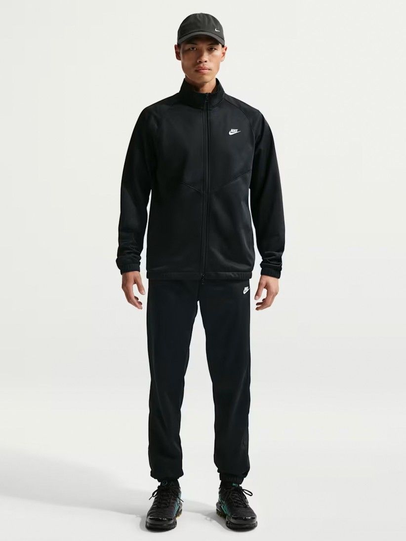 Fato de Treino Nike Windrunner De Malha de Poli�ster Preto Para Homem