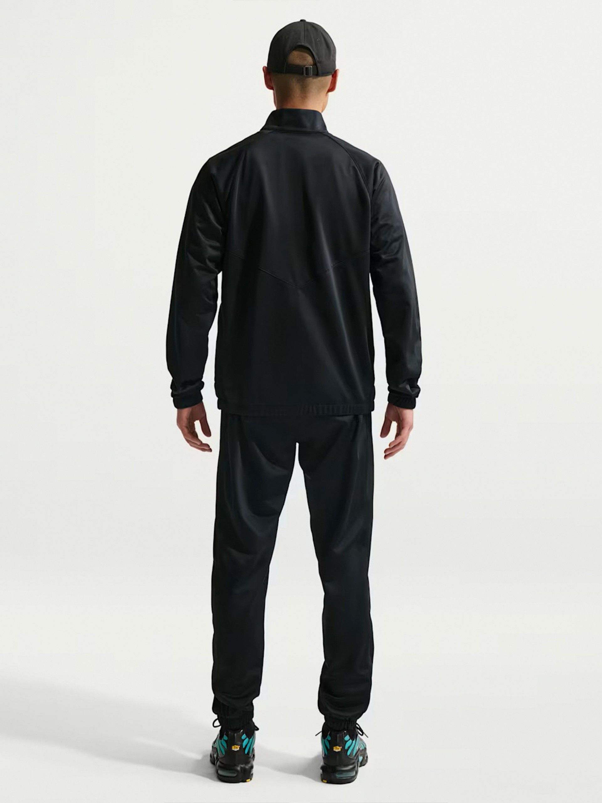 Nike Windrunner Poly-Knit Black Tracksuit For Men