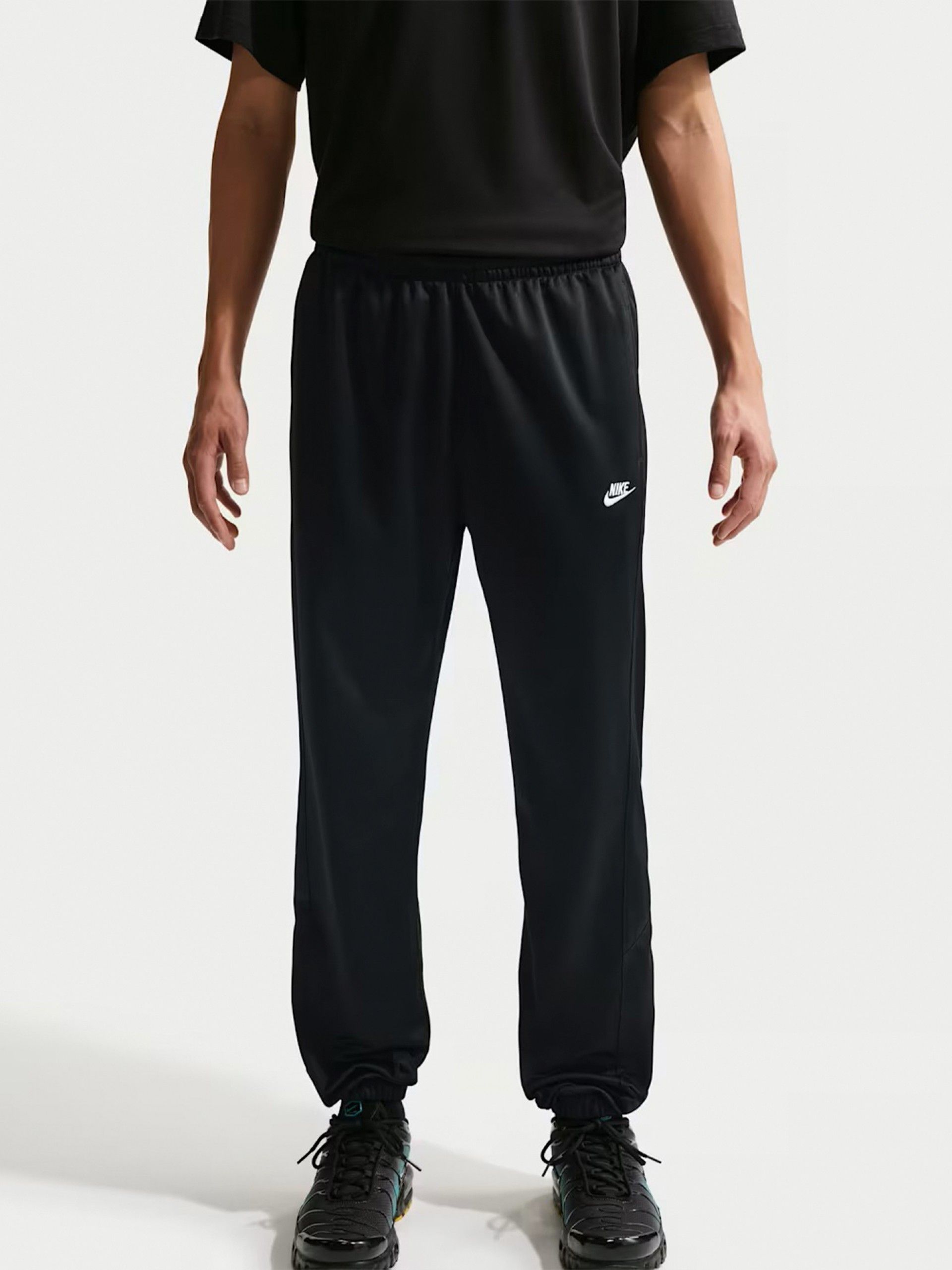 Nike Windrunner Poly-Knit Black Tracksuit For Men