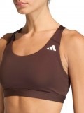 Sujetador Deportivo Adidas Optime Essentials Sujeci�n Media W Marr�n