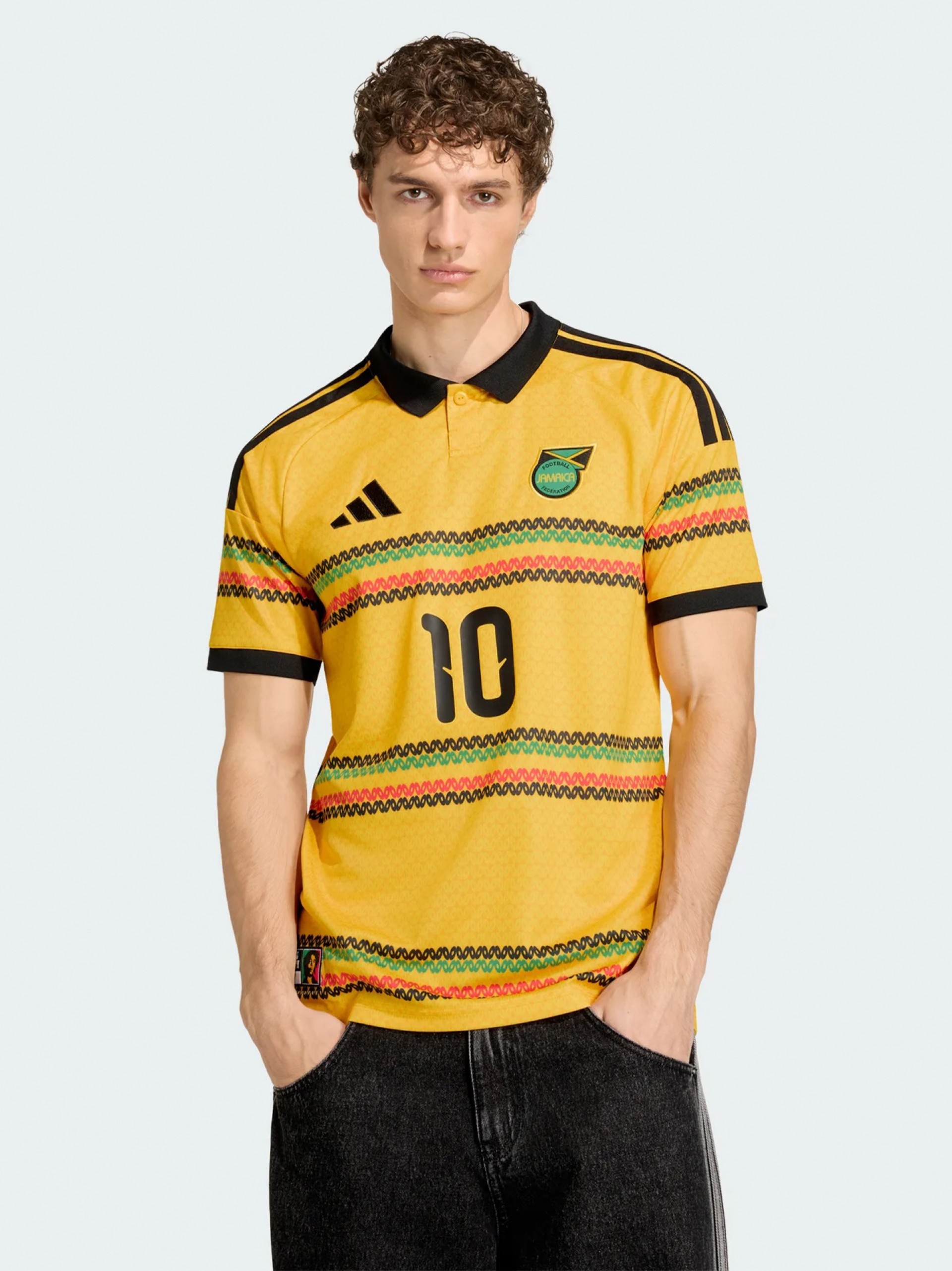 Camisola Adidas JFF Jamaica x Bob Marley Principal 26 - Marley 10
