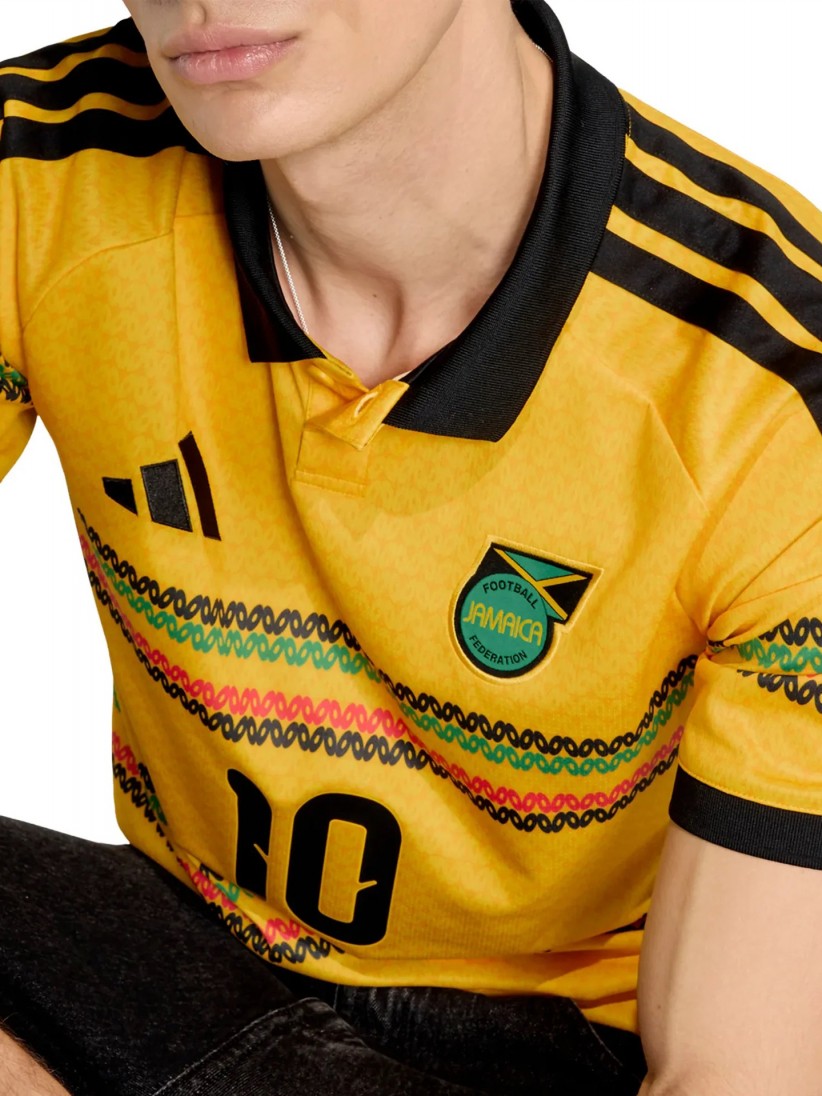 Adidas JFF Jamaica x Bob Marley Home 26 - Marley 10 Jersey