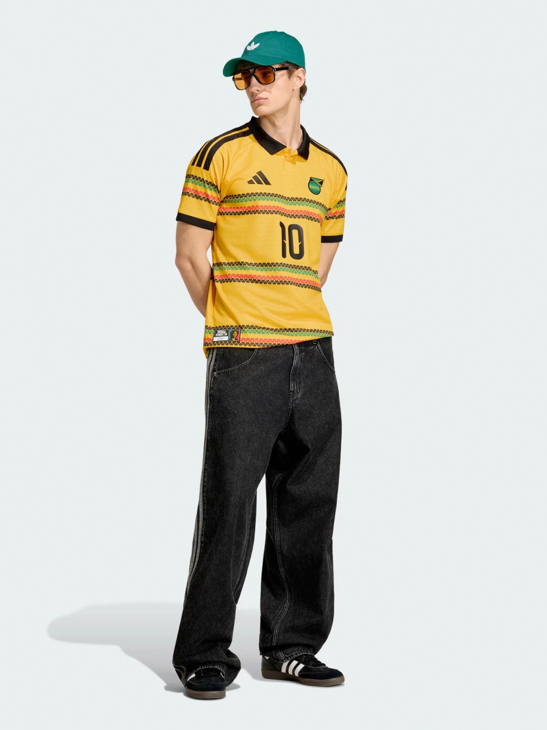 Camisola Adidas JFF Jamaica x Bob Marley Principal 26 - Marley 10