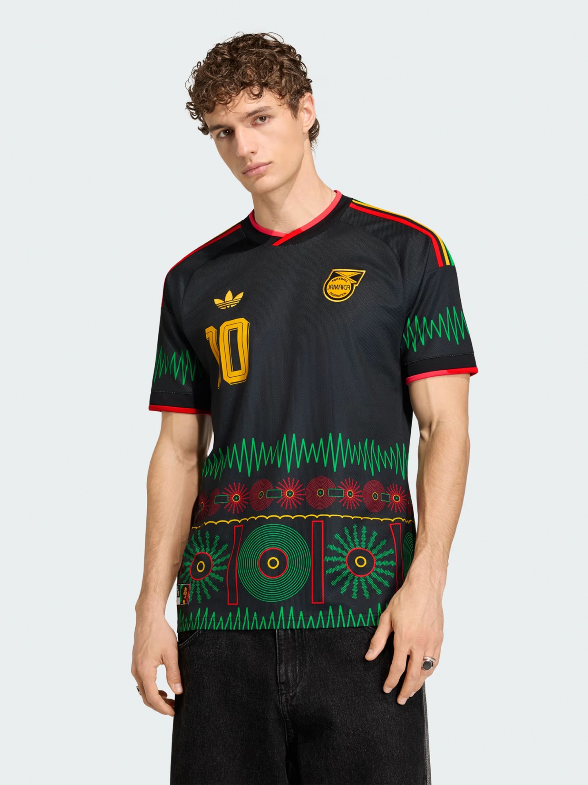 Camisola Adidas JFF Jamaica x Bob Marley Alternativa 26 - Marley 10