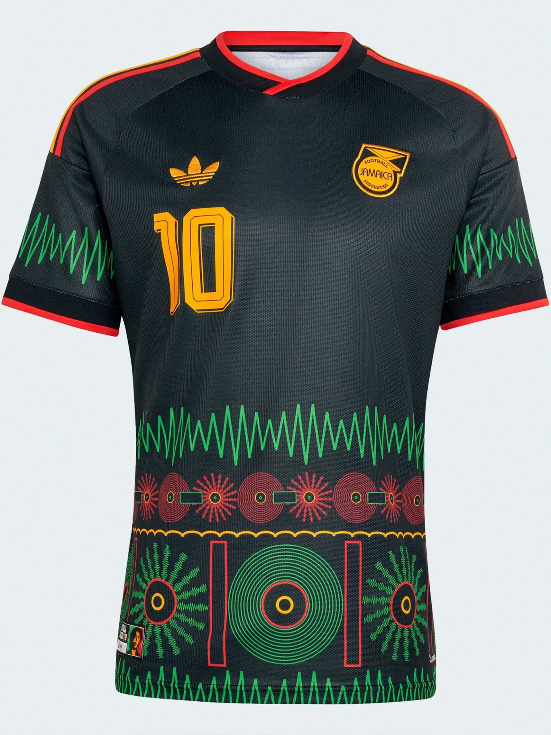 Camisola Adidas JFF Jamaica x Bob Marley Alternativa 26 - Marley 10