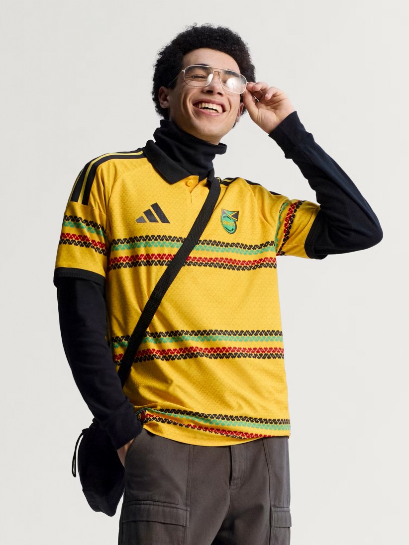 Adidas JFF Jamaica x Bob Marley Home Official 26 Jersey