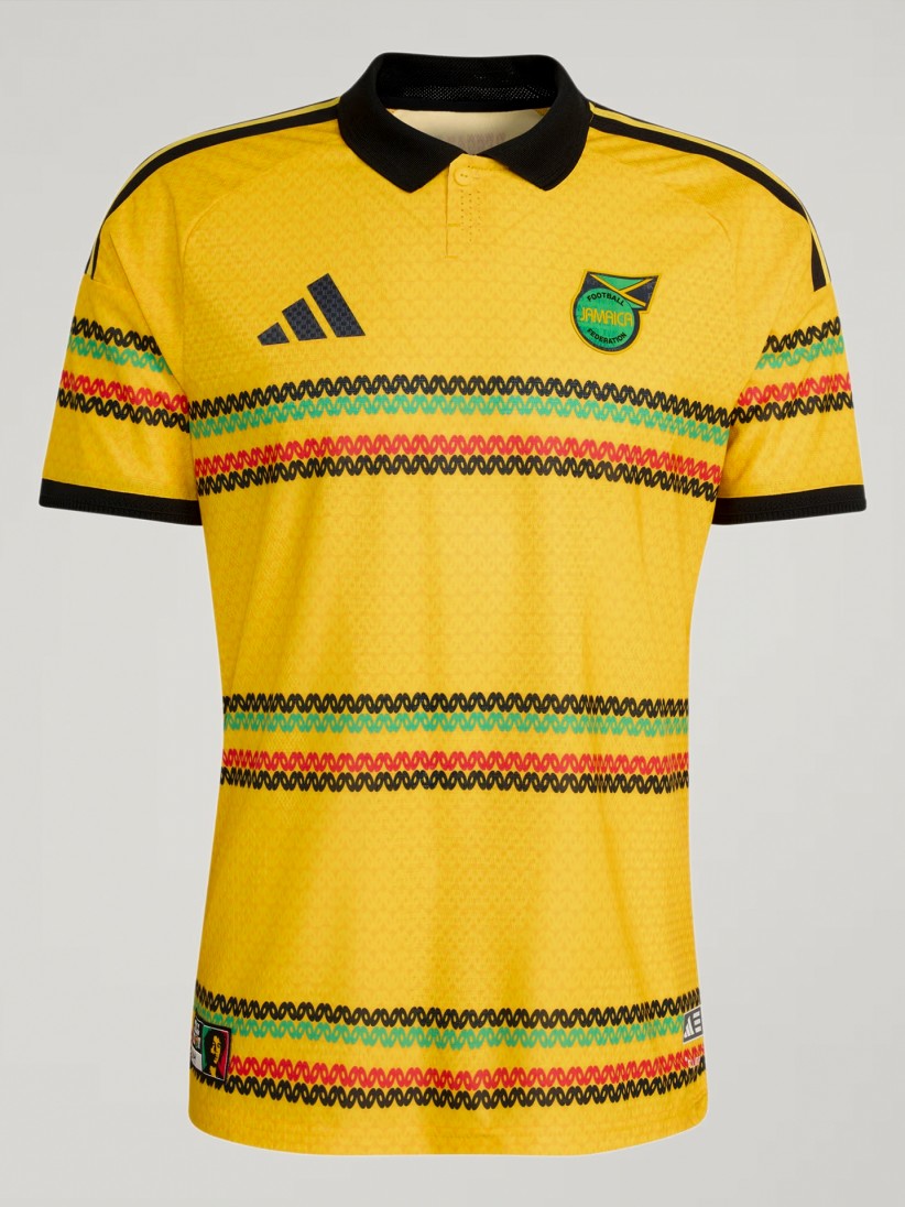Adidas JFF Jamaica x Bob Marley Home Official 26 Jersey