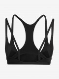 Adidas Optime Strappy Light Support W Black Sports Bra Adidas Optime Strappy Light Support W Black Sports Bra