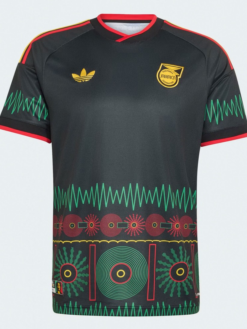Adidas JFF Jamaica x Bob Marley Away 26 Jersey