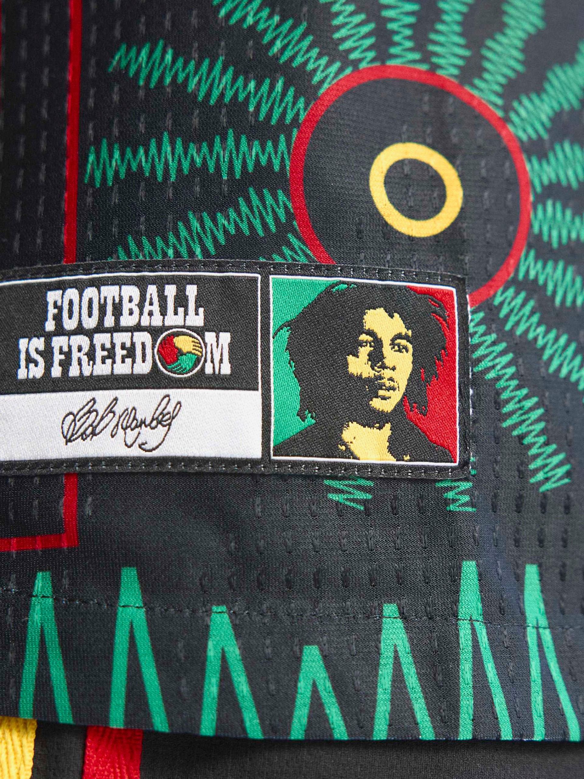 Camisola Adidas JFF Jamaica x Bob Marley Alternativa Oficial 26
