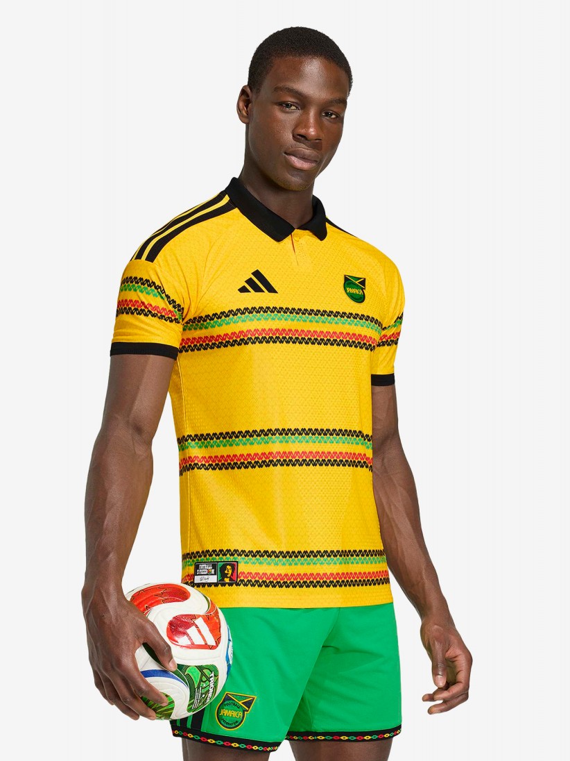 Adidas JFF Jamaica x Bob Marley Home Official 26 Jersey