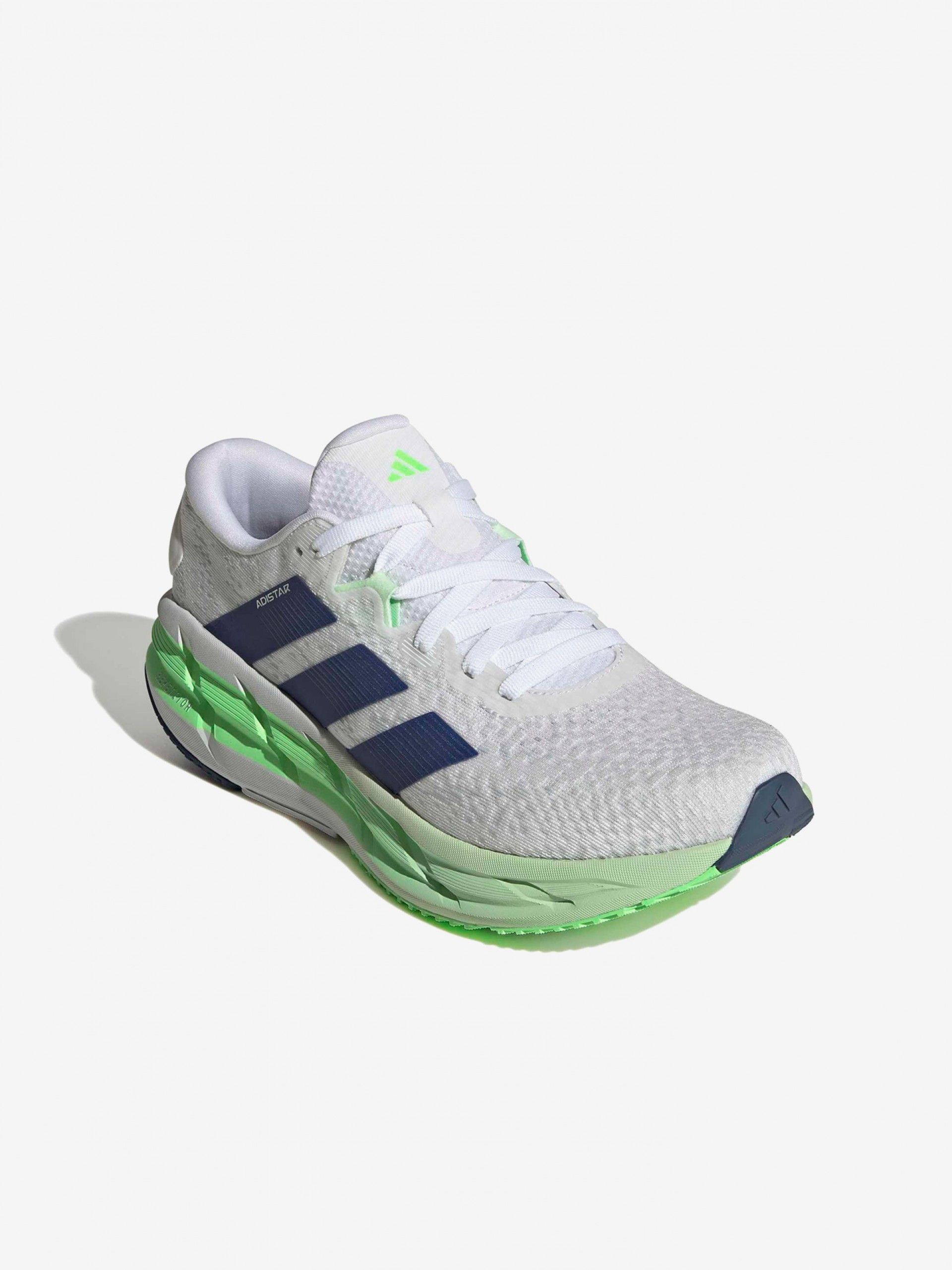 Sapatilhas de Running Adidas Adistar 4 Brancas, Azuis e Verdes