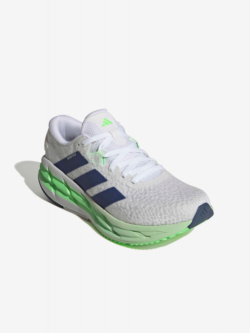 Zapatillas de Running Adidas Adistar 4 Blancas, Azules y Verdes