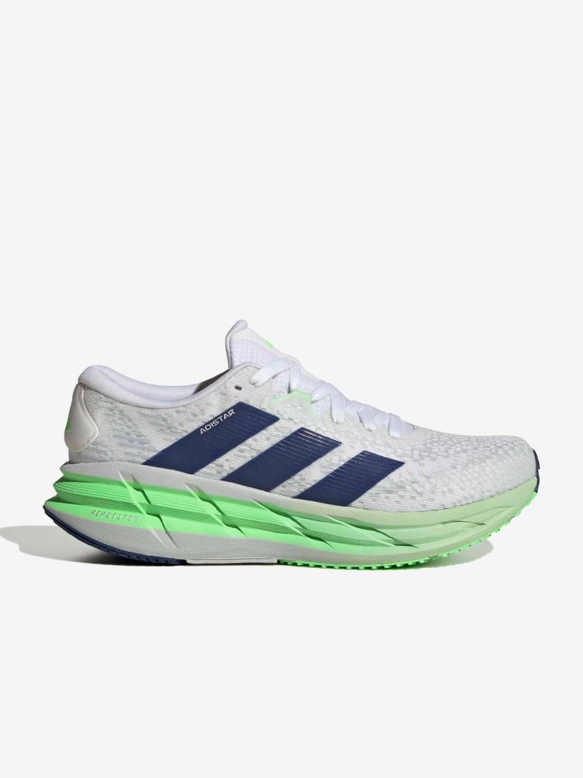 Zapatillas de Running Adidas Adistar 4 Blancas, Azules y Verdes