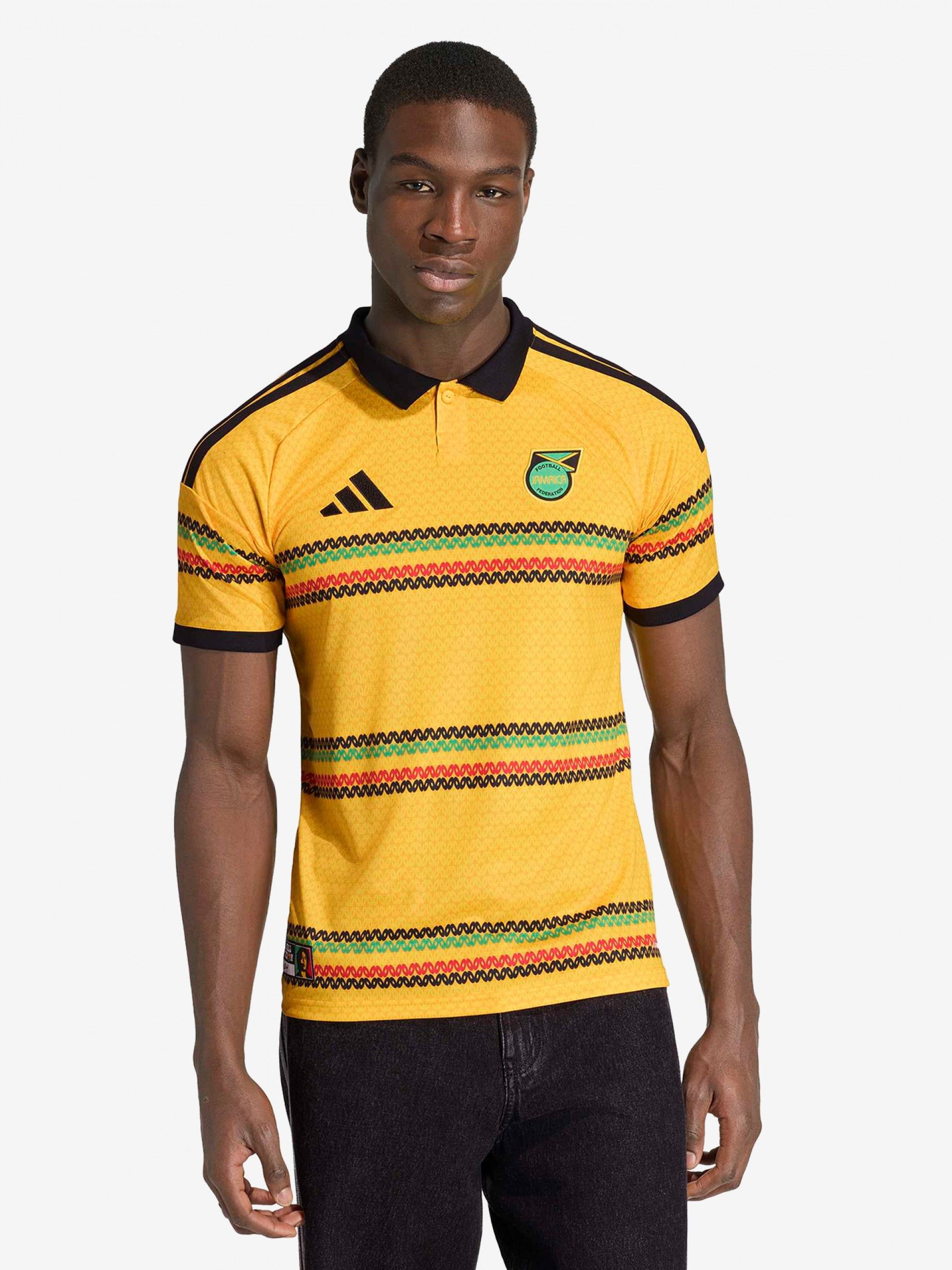 Camiseta Adidas JFF Jamaica x Bob Marley Equipación Principal 26