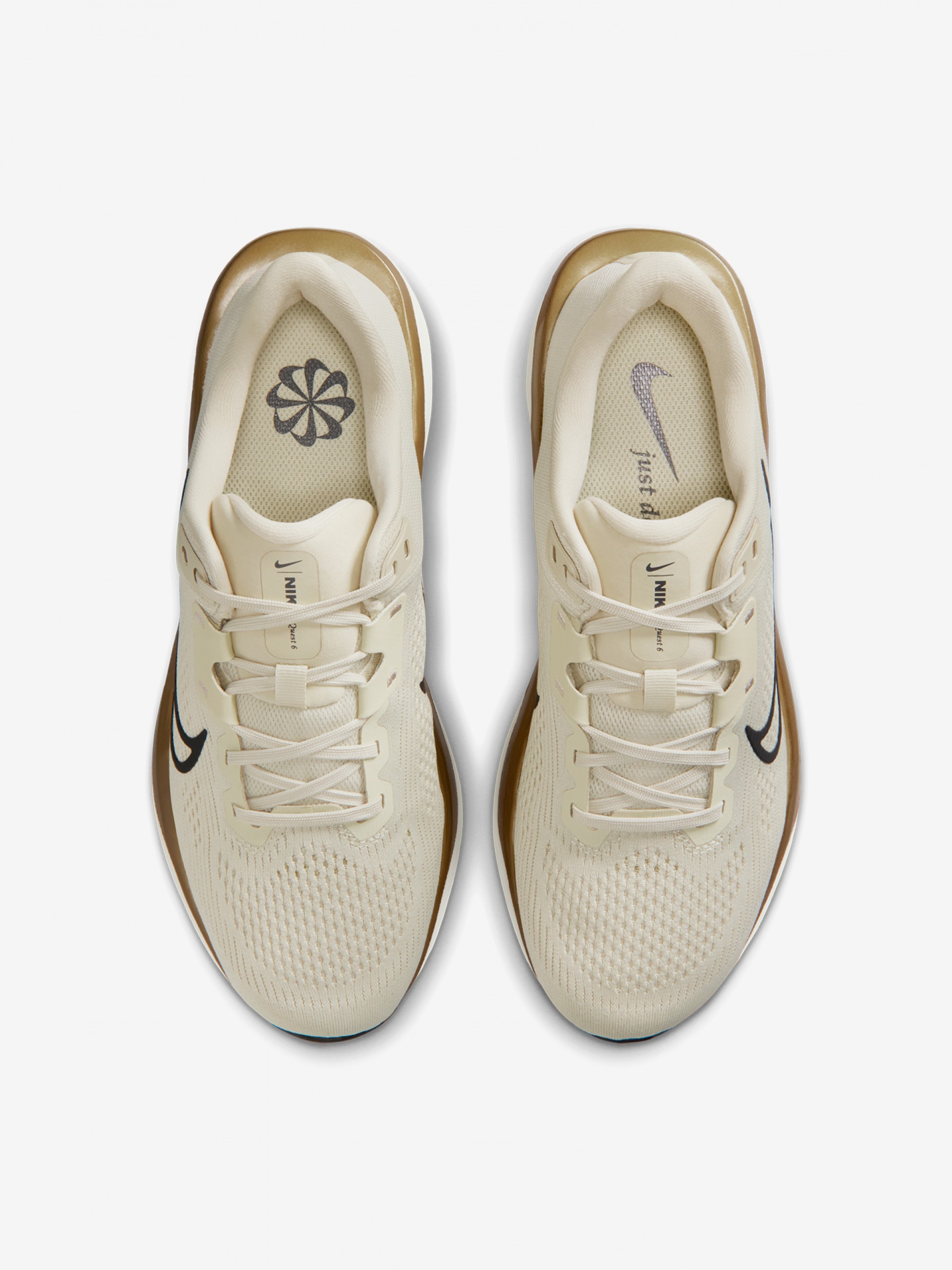 Zapatillas de Running Nike Quest 6 Caqui Para Mujer