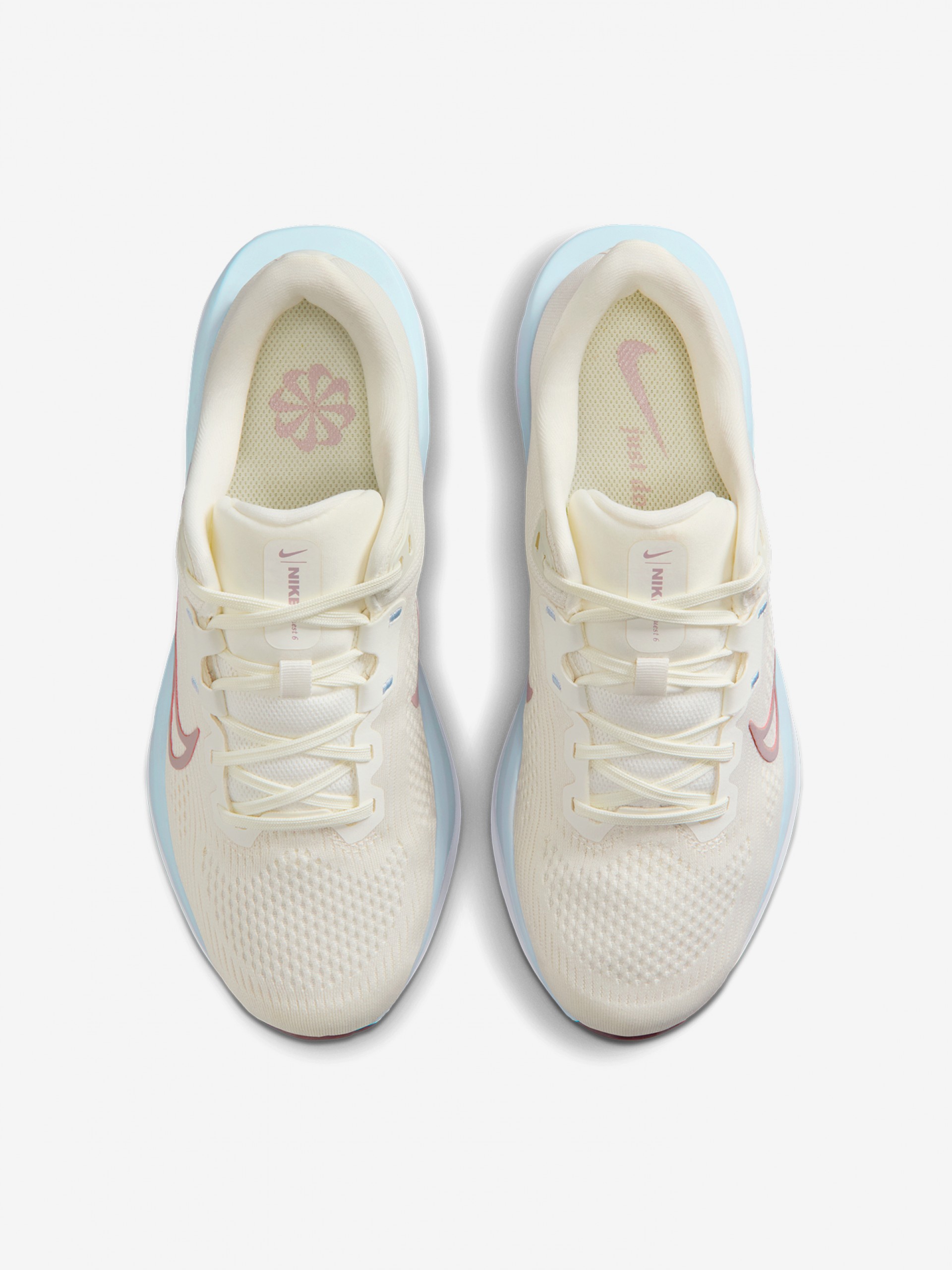 Nike Quest 6 Beige Running Trainers For Women