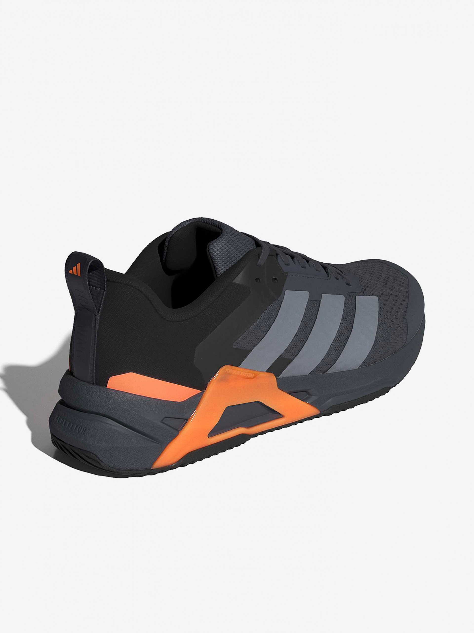 Sapatilhas de Treino Adidas Dropset Control Cinzentas, Pretas e Laranja