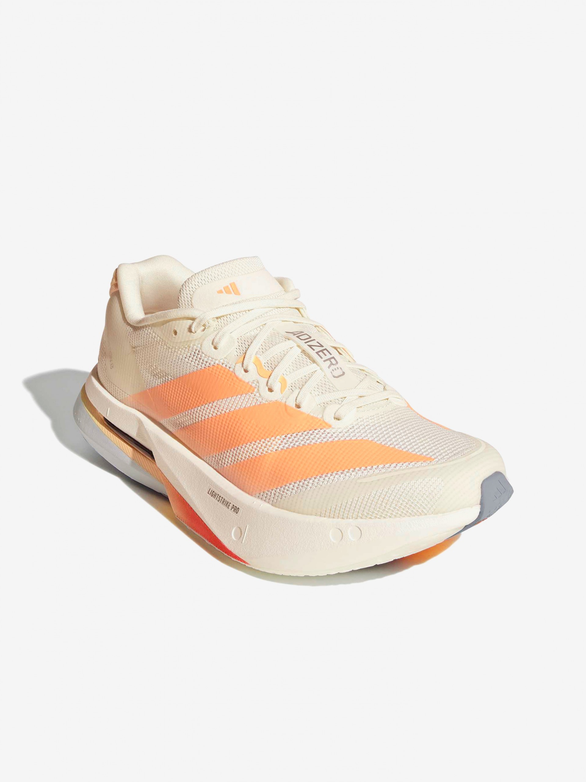 Sapatilhas de Running Adidas Adizero Boston 13 W Bege e Laranja