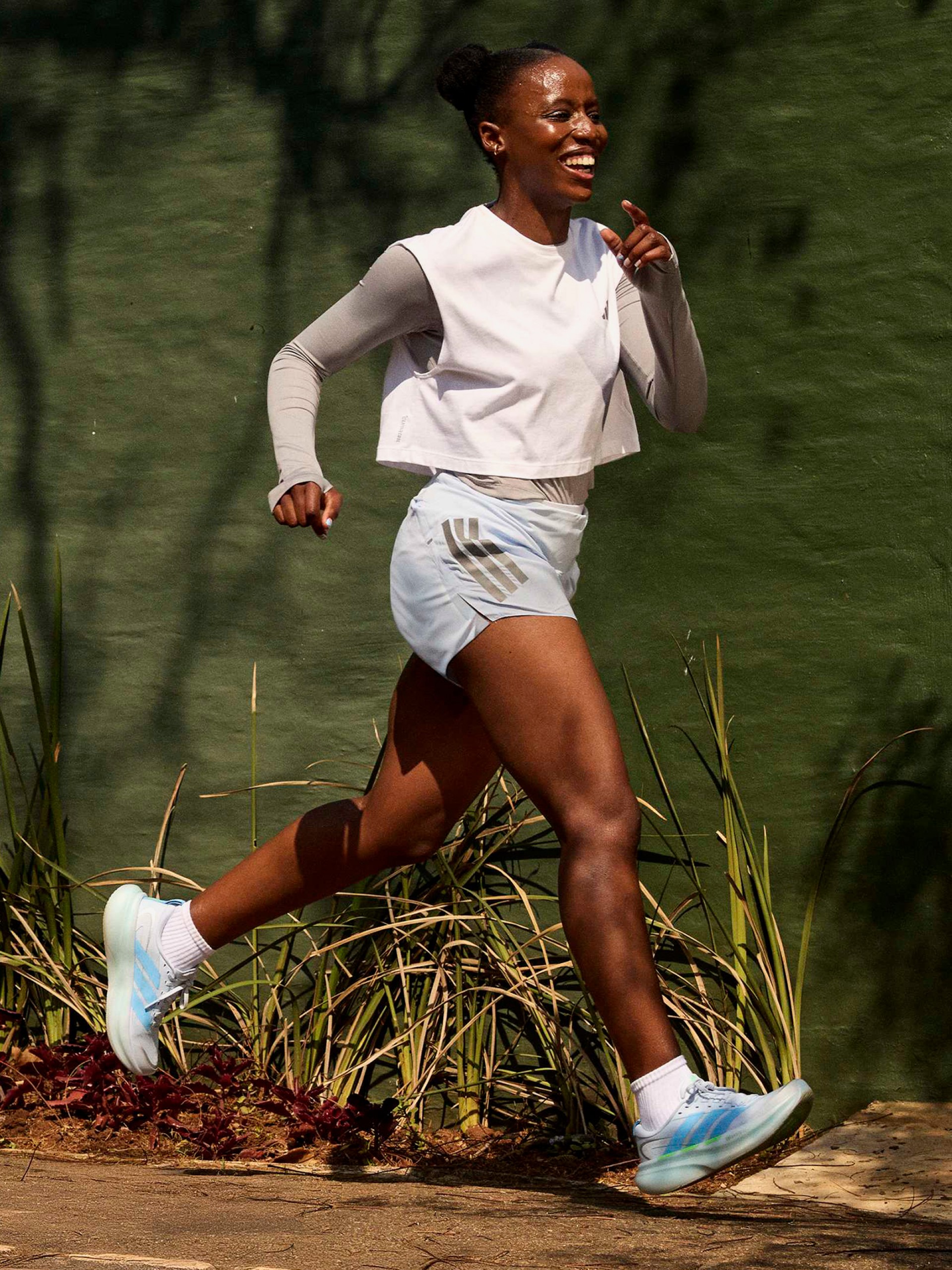 Sapatilhas de Running Adidas Supernova Glide W Azuis e Verdes