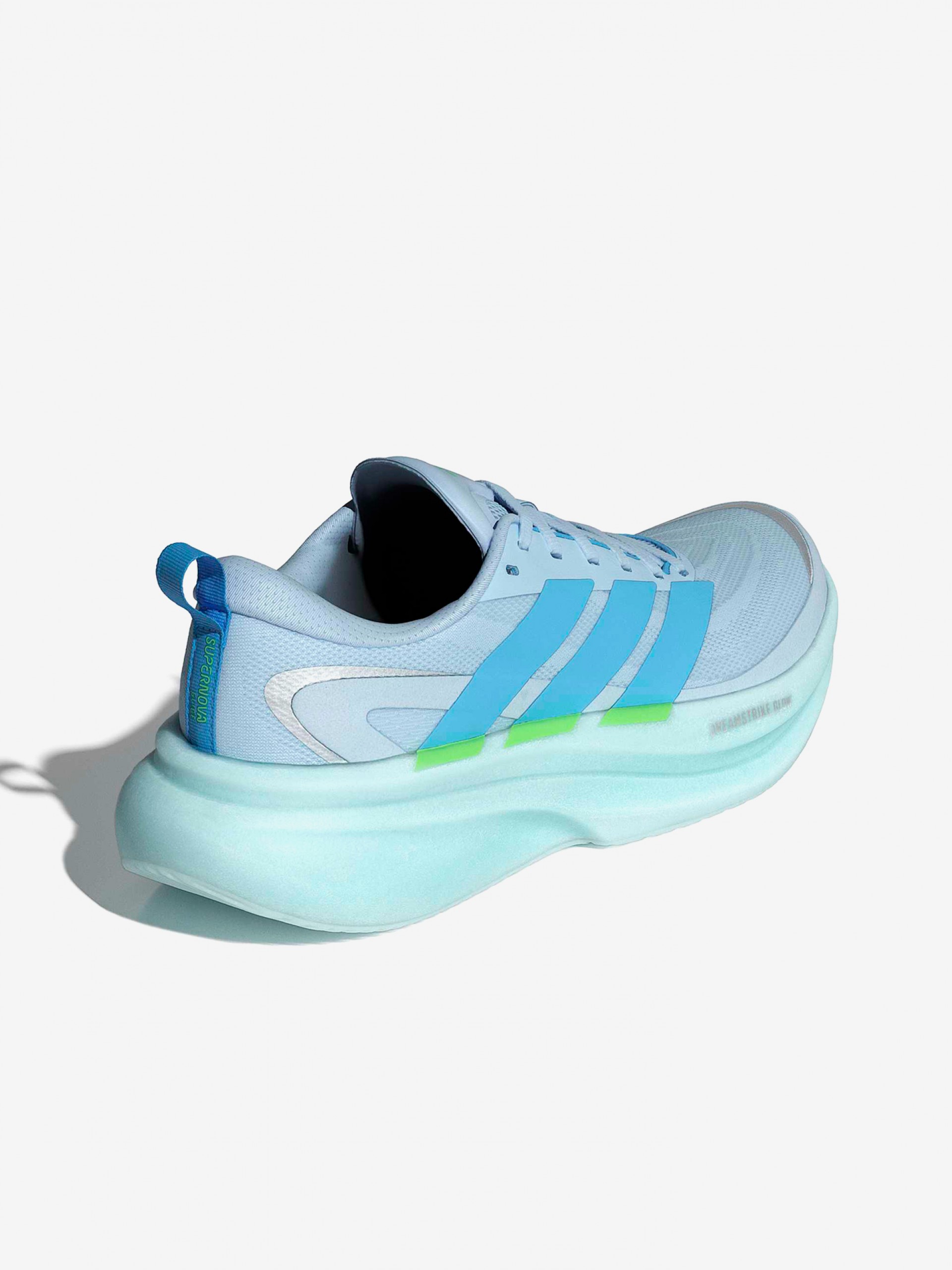 Adidas Supernova Glide W Blue and Green Running Trainers