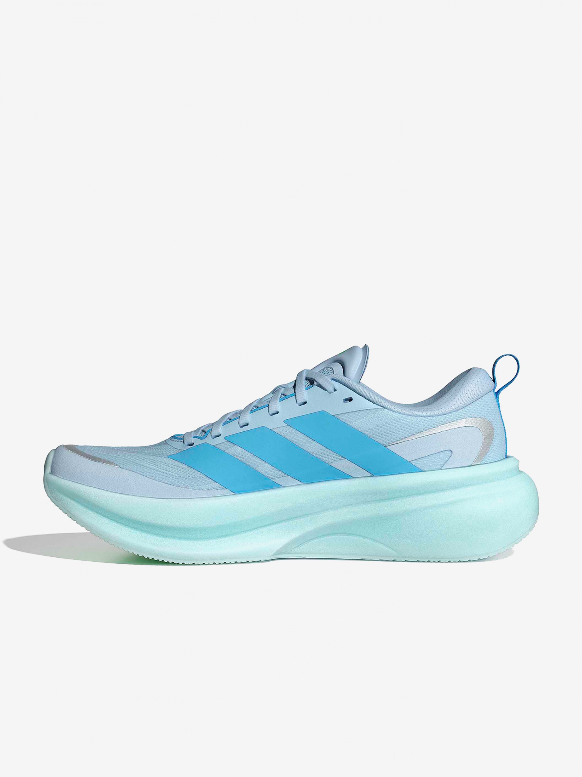 Adidas Supernova Glide W Blue and Green Running Trainers