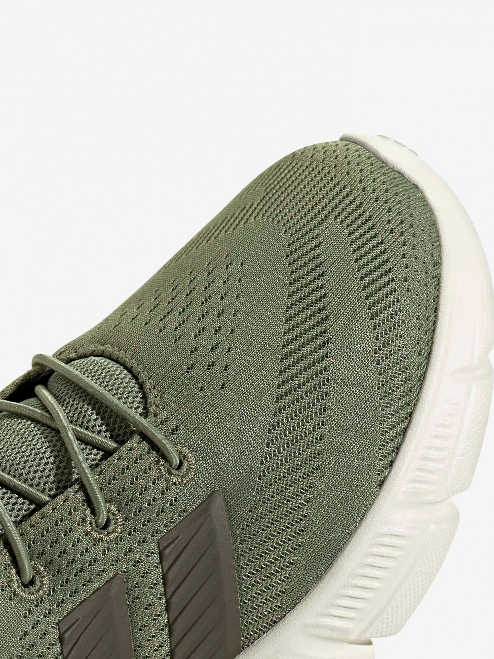 Zapatillas Para Caminar Adidas Cloudfoam Flex Elastic Laces Verdes