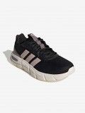 Zapatillas Para Caminar Adidas Cloudfoam Flex Cordones W Negras y Rosa