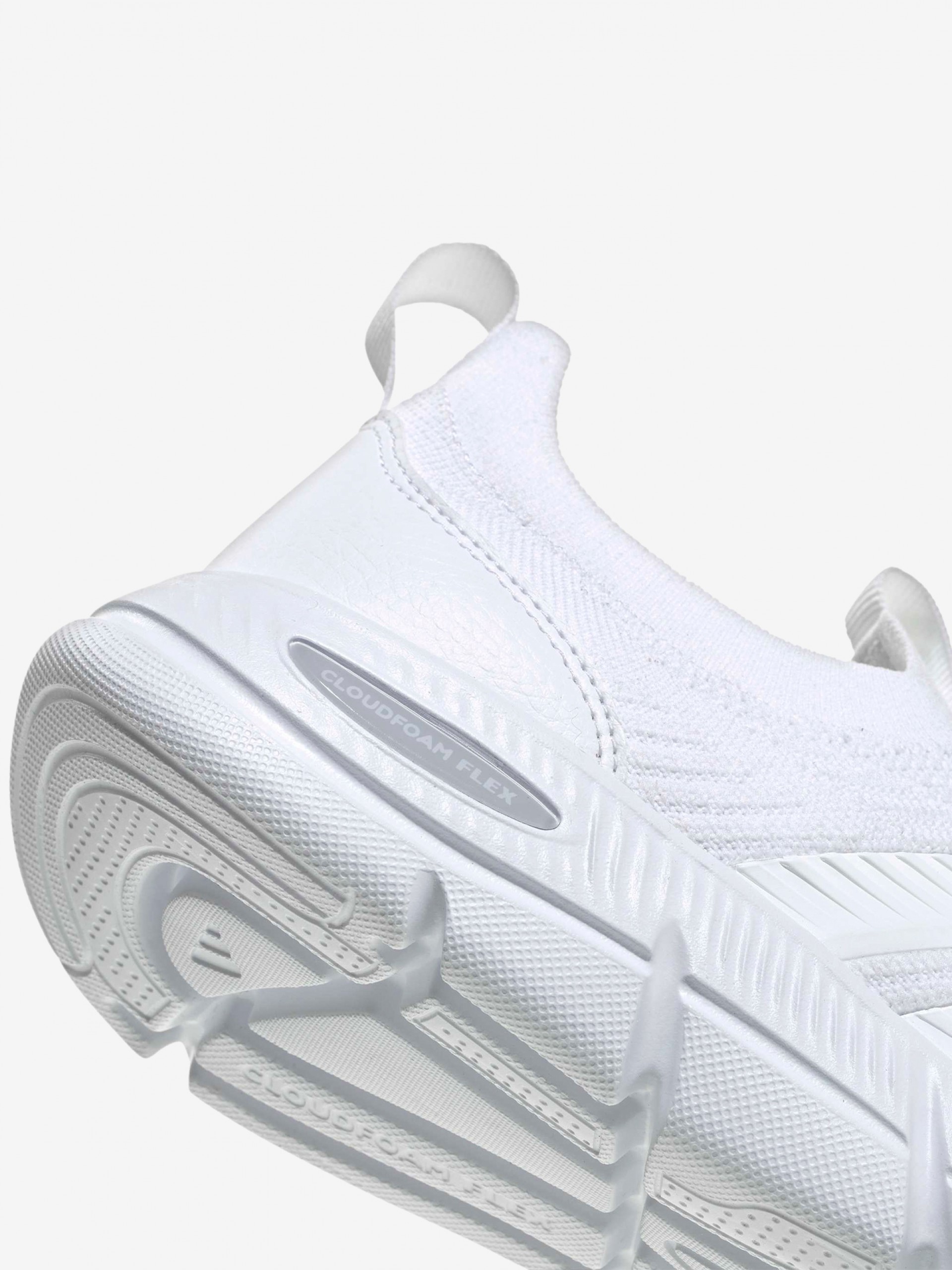 Sapatilhas de Caminhada Adidas Cloudfoam Flex Sock W Brancas