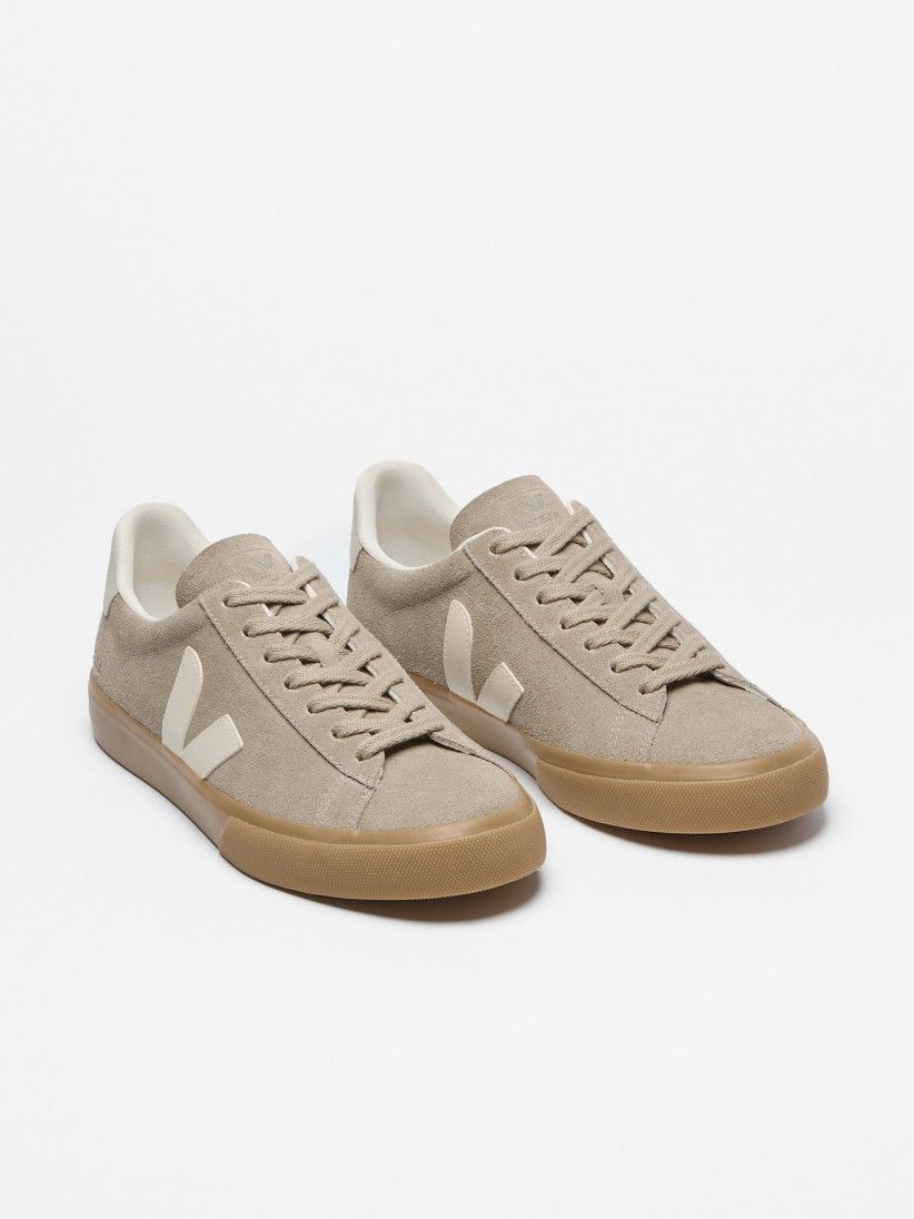 VEJA Campo Grey Suede Sneakers