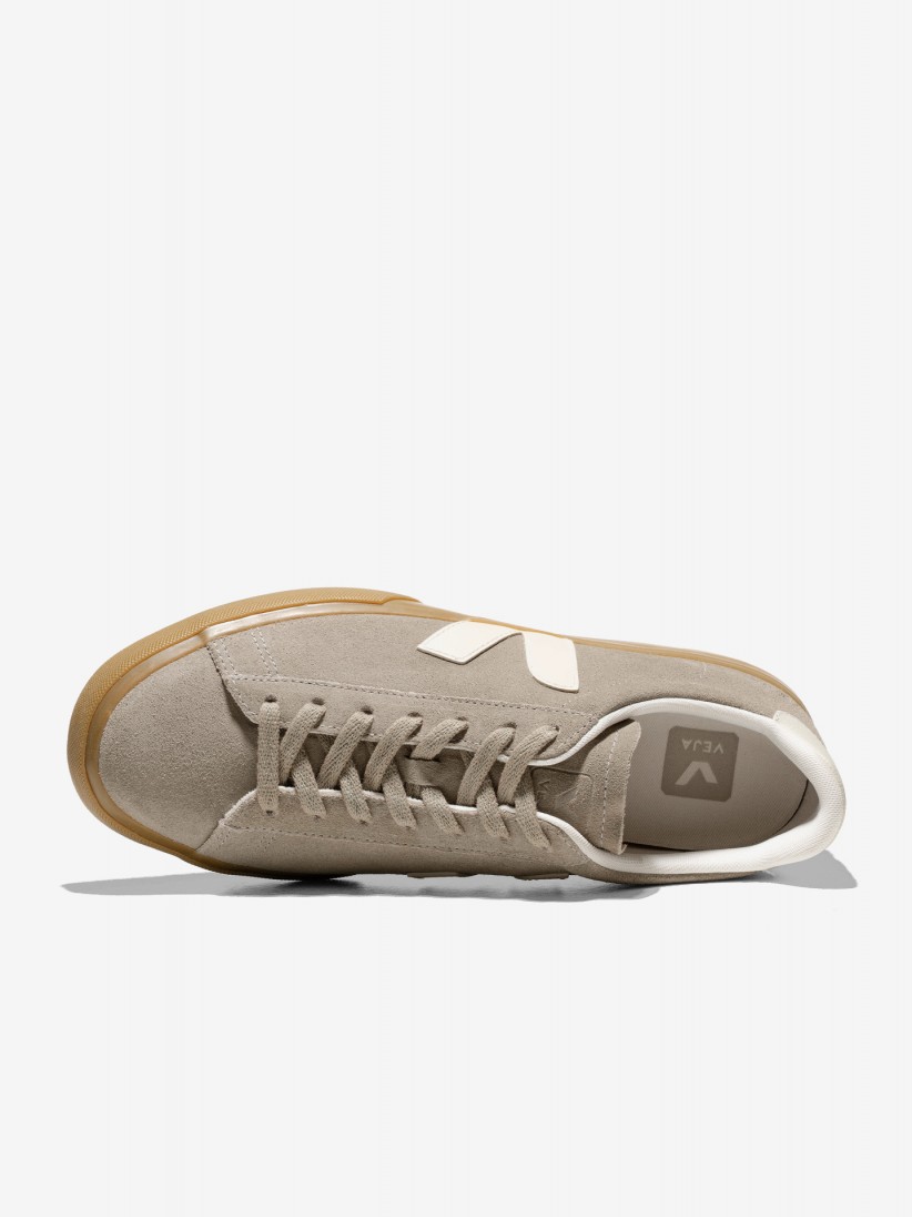 VEJA Campo Grey Suede Sneakers