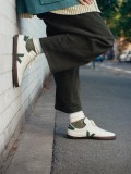 VEJA Panenka White and Green Sneakers