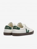 VEJA Panenka White and Green Sneakers