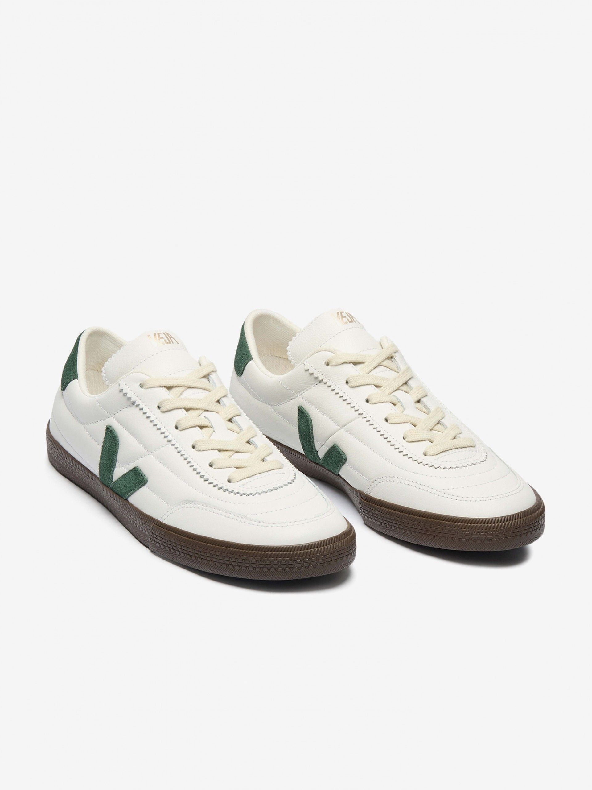 Sapatilhas VEJA Panenka Brancas e Verdes