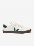 VEJA Panenka White and Green Sneakers