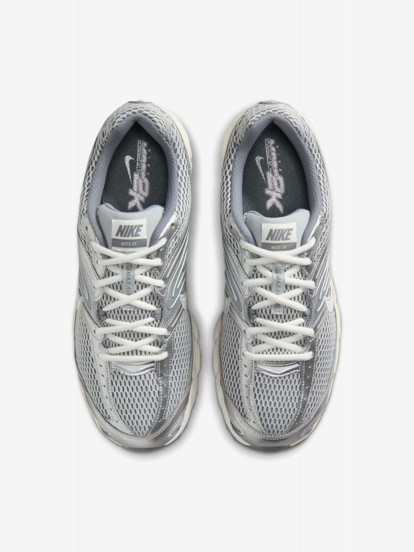 Nike Air Max Moto 2K Grey and Silver Sneakers For Men