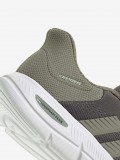 Adidas Cloudfoam Flex Rapidfit Grey and Green Walking Trainers