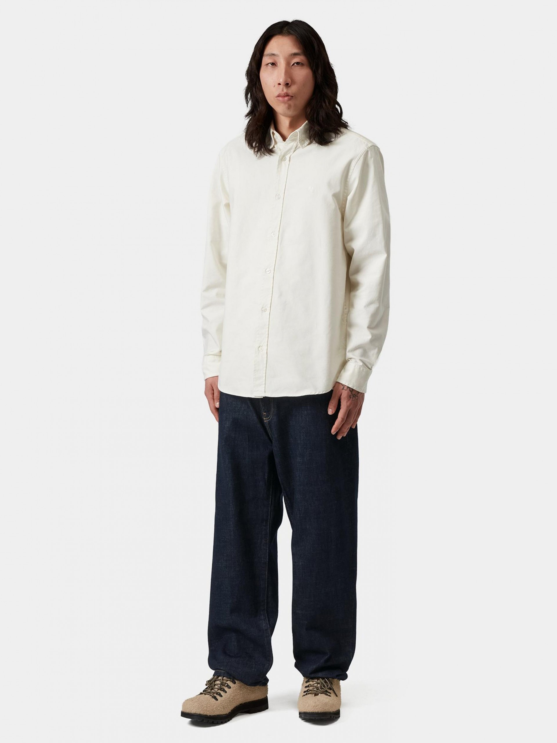 Carhartt WIP Aaron Blue Jeans