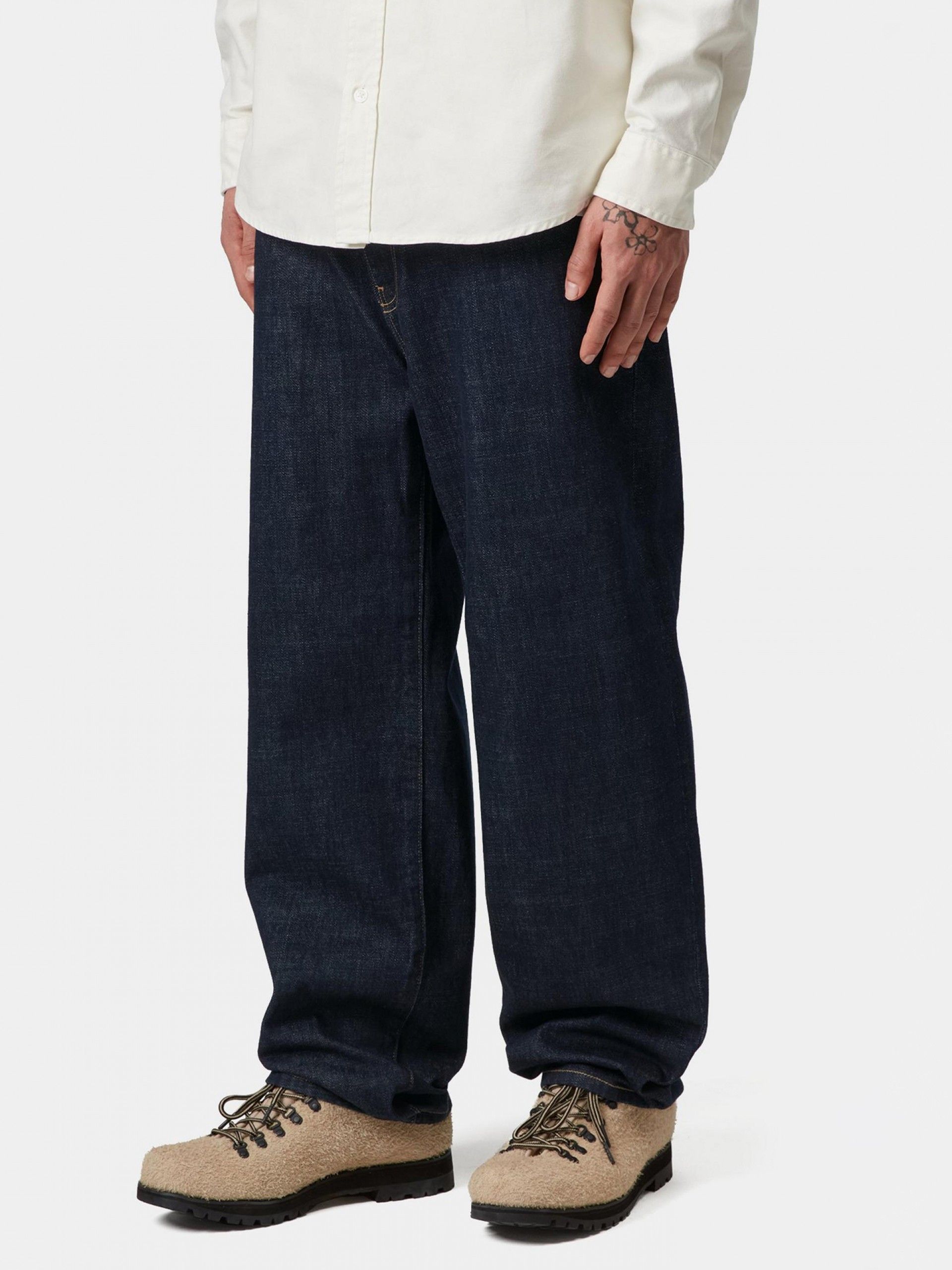 Carhartt WIP Aaron Blue Jeans