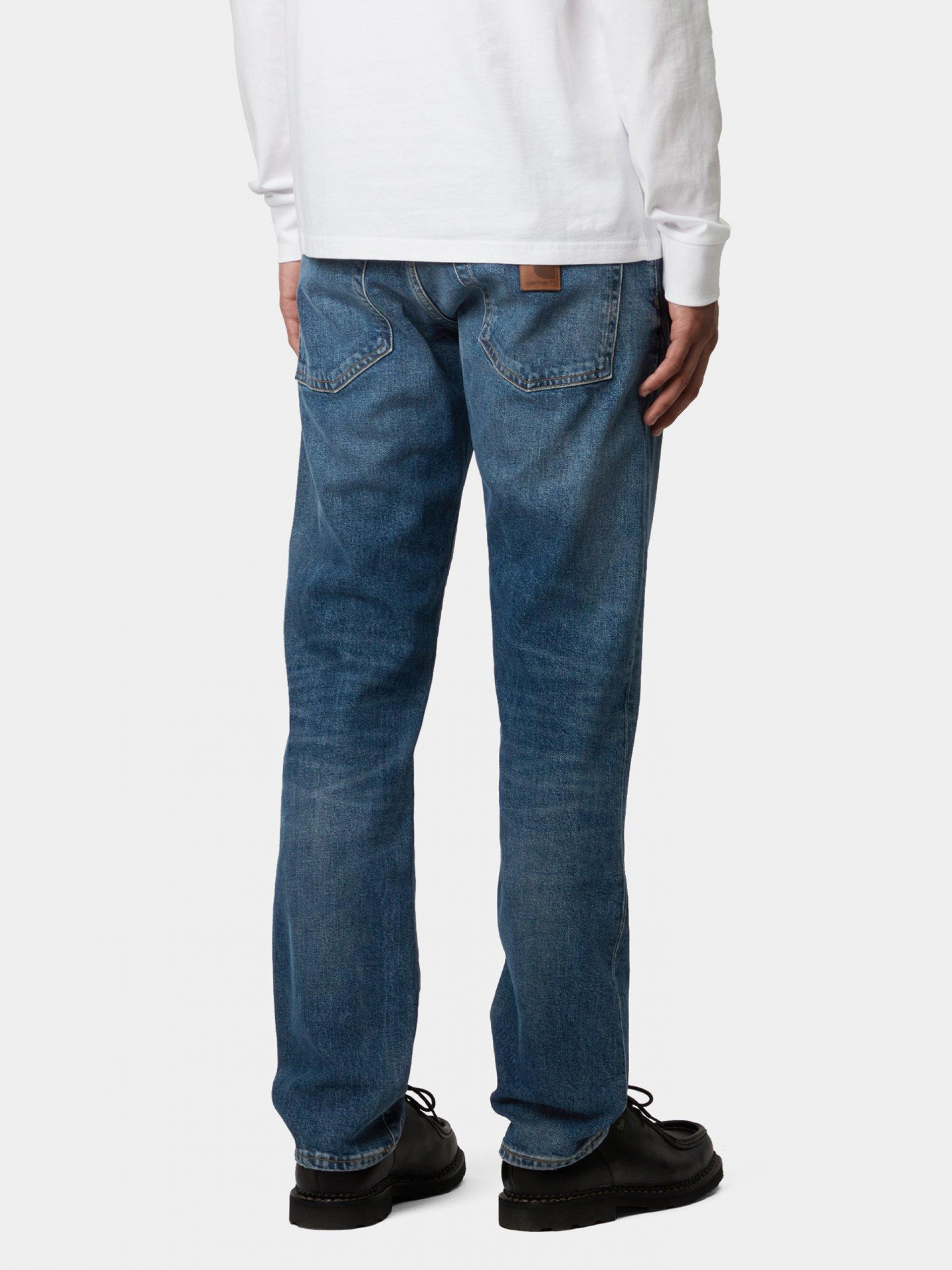 Calças de Ganga Carhartt WIP Klondike Azuis