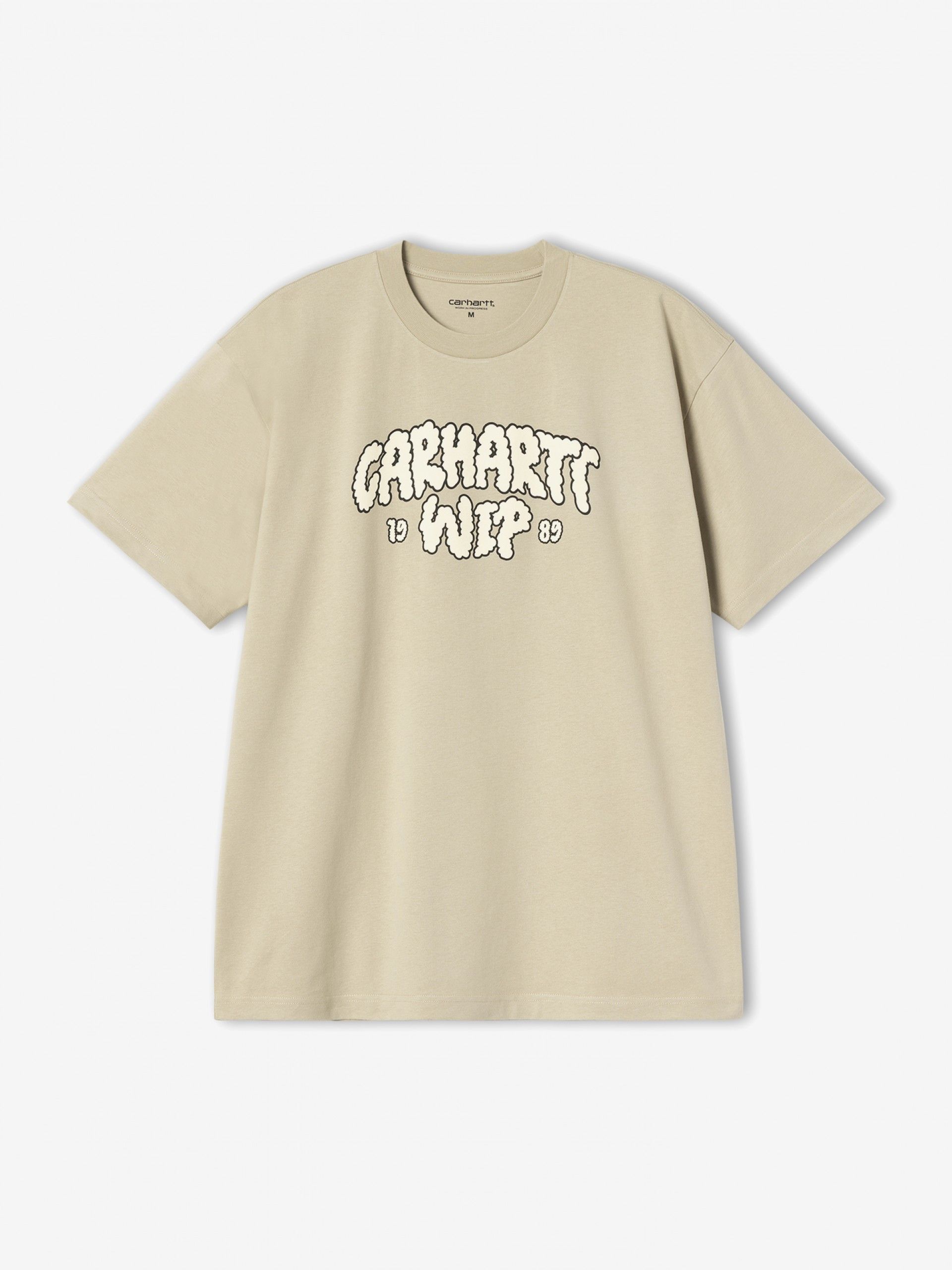 Camiseta Carhartt WIP Cloud Script Caqui