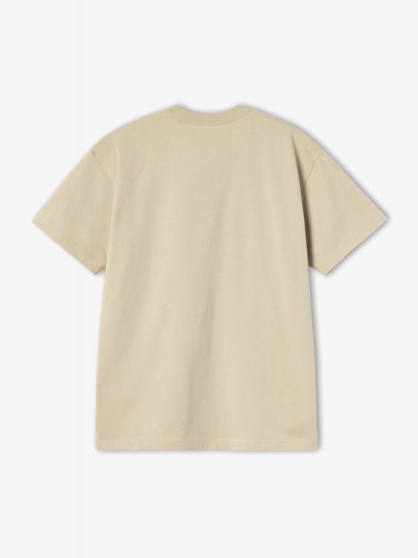 T-shirt Carhartt WIP Cloud Script Caqui