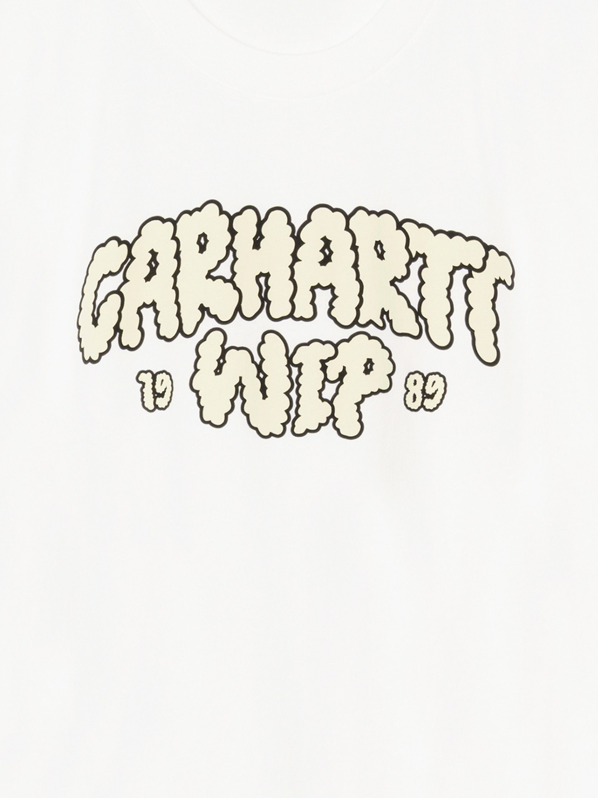 Camiseta Carhartt WIP Cloud Script Blanca