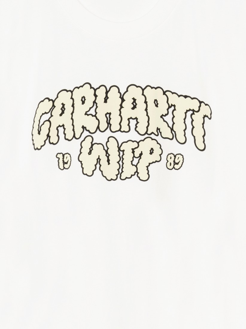 Camiseta Carhartt WIP Cloud Script Blanca