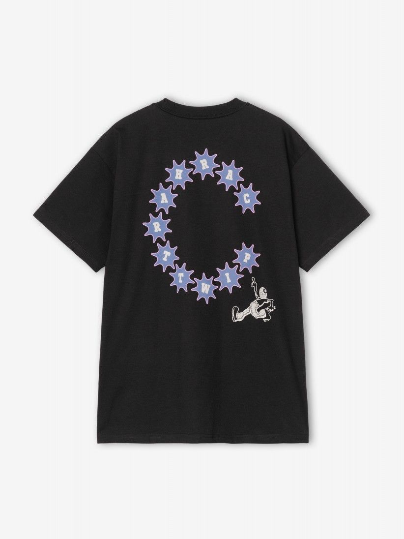 T-shirt Carhartt WIP C Trip Preta