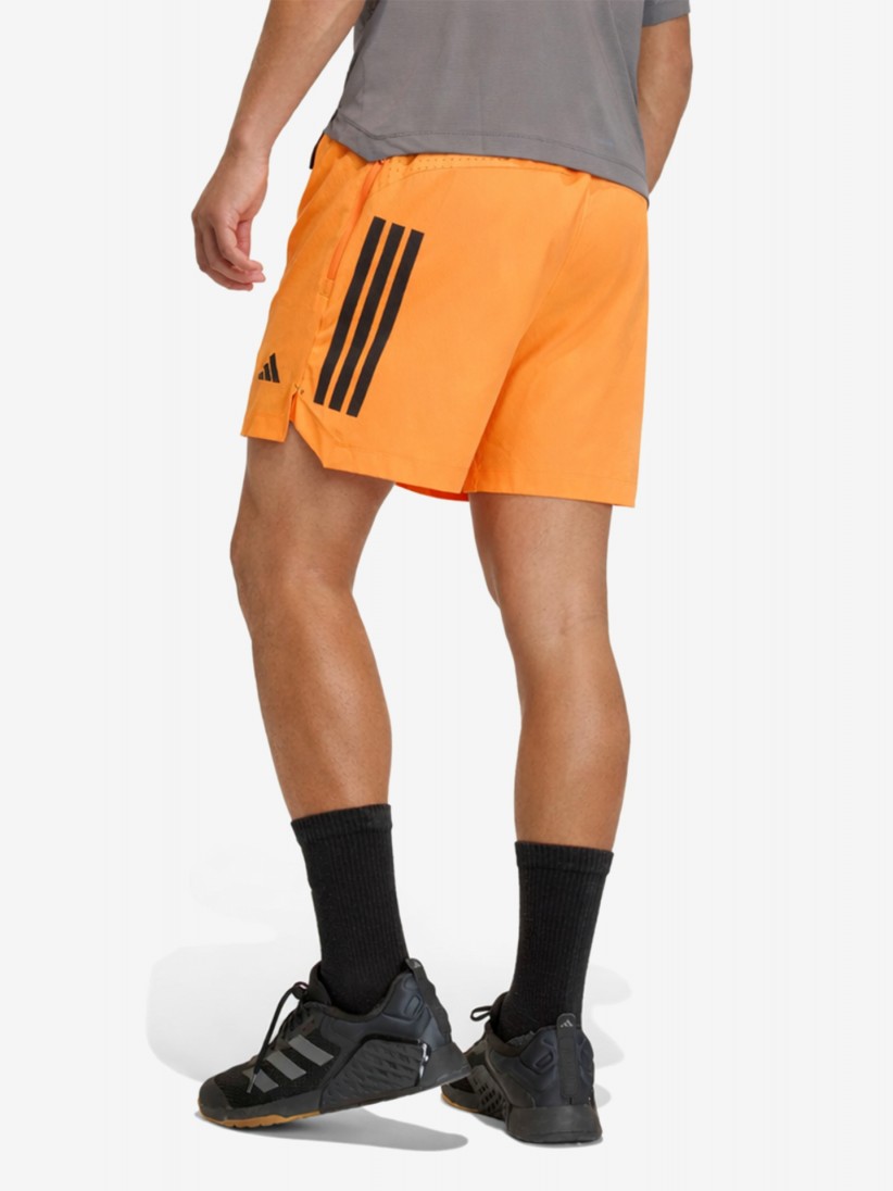Cal��es de Treino Adidas D4T Power 3-Stripes 18cm Laranja