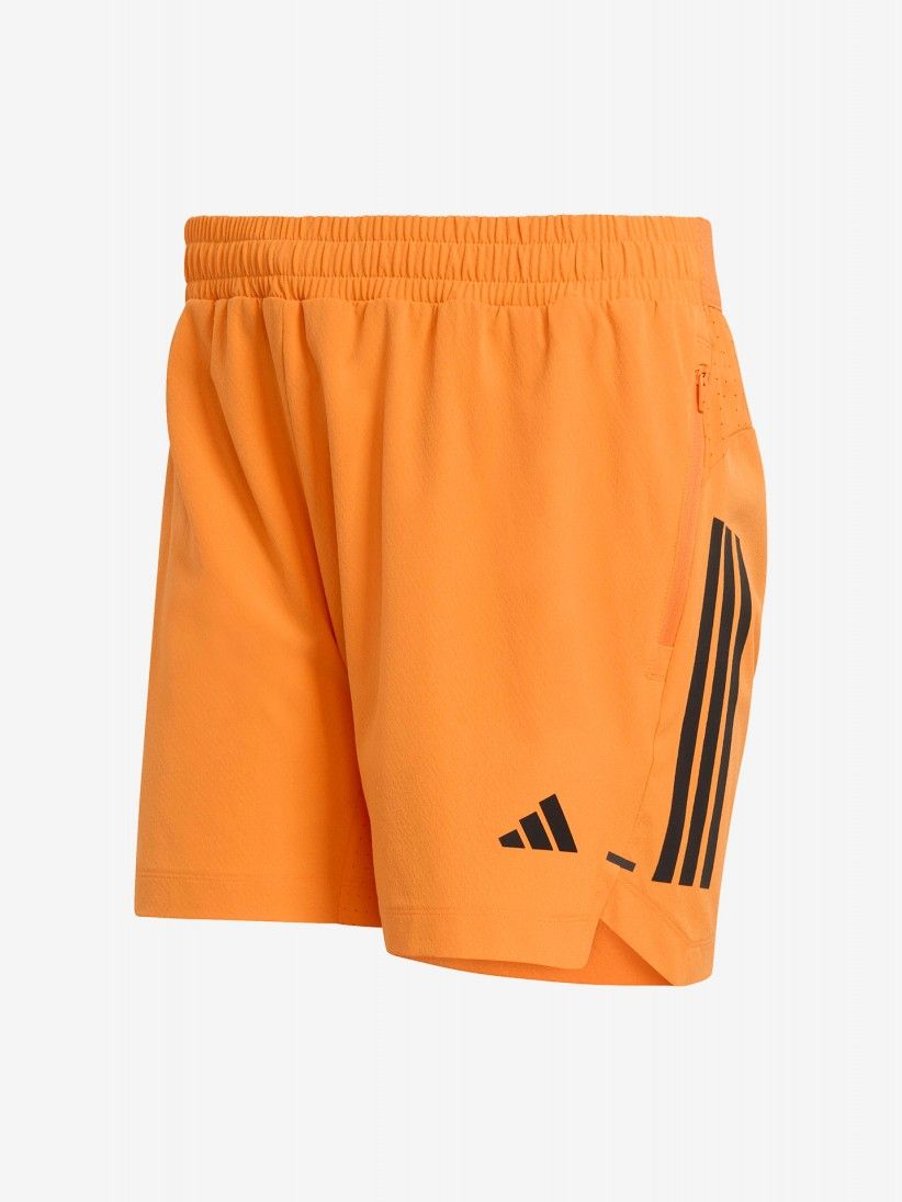 Cal��es de Treino Adidas D4T Power 3-Stripes 18cm Laranja