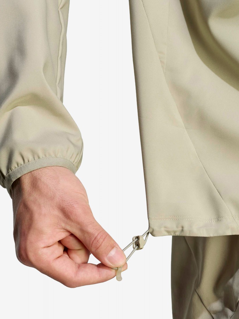 Chaqueta con Capucha de Running Adidas Adi365 Iconic Caqui